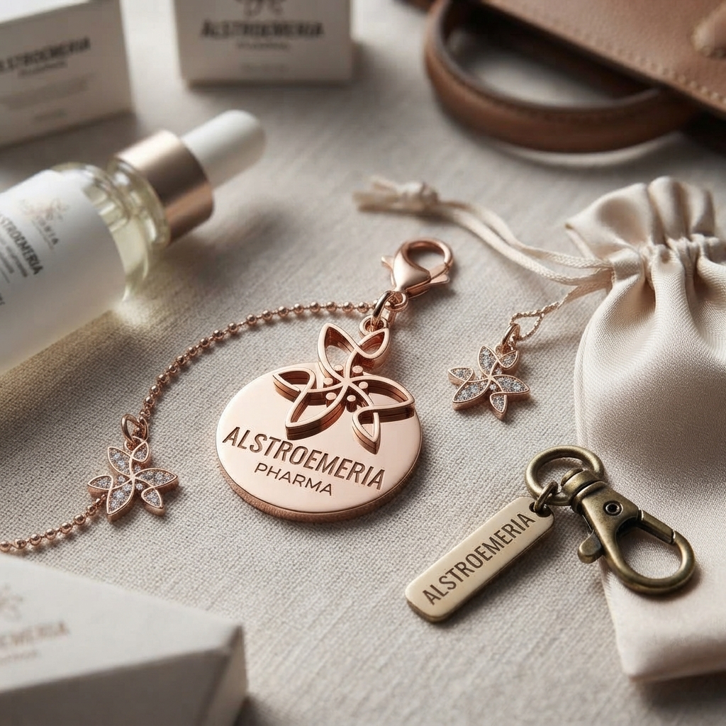 Rose Gold Floret S-Charm