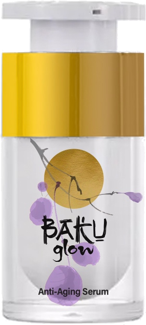 ANTI-AGING SERUM — Bakuglow by ALS packaging render