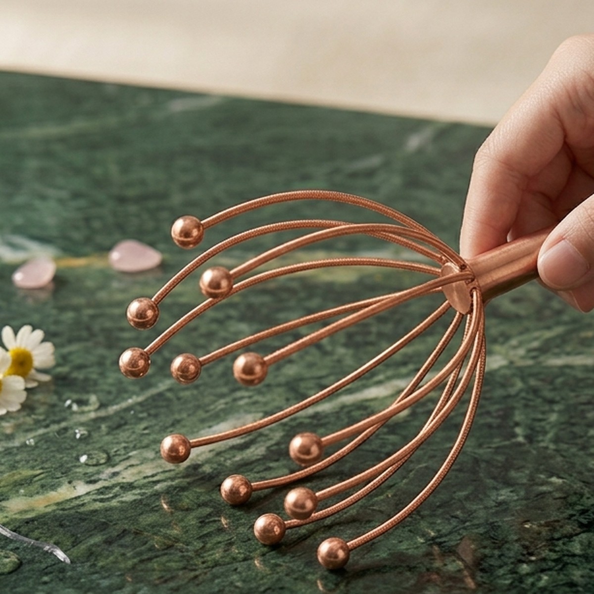 Copper Head Massager