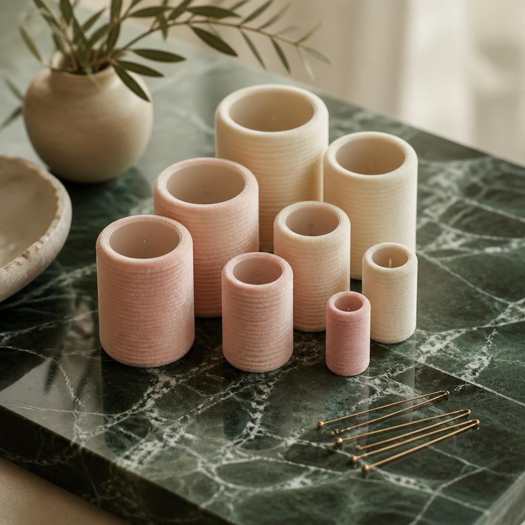 Velvet Hair Rollers